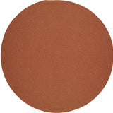rhody solid wool s108 terra cotta rug