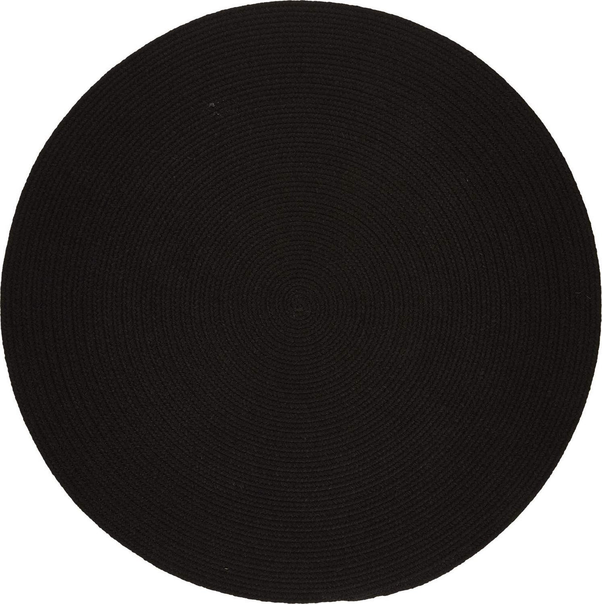 rhody solid poly s016 black rug