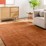 surya moreno mnr 2302 terracotta rug