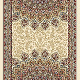 dynamic rugs ancient garden 57090 6484 ivory rug