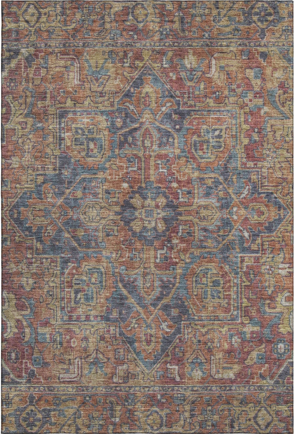 addison mayfield amf571 red rug