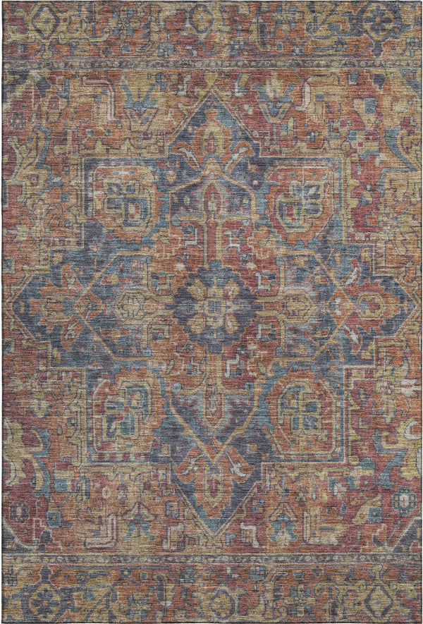 addison mayfield amf571 red rug