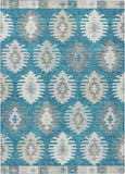 addison chantille acn983 teal rug