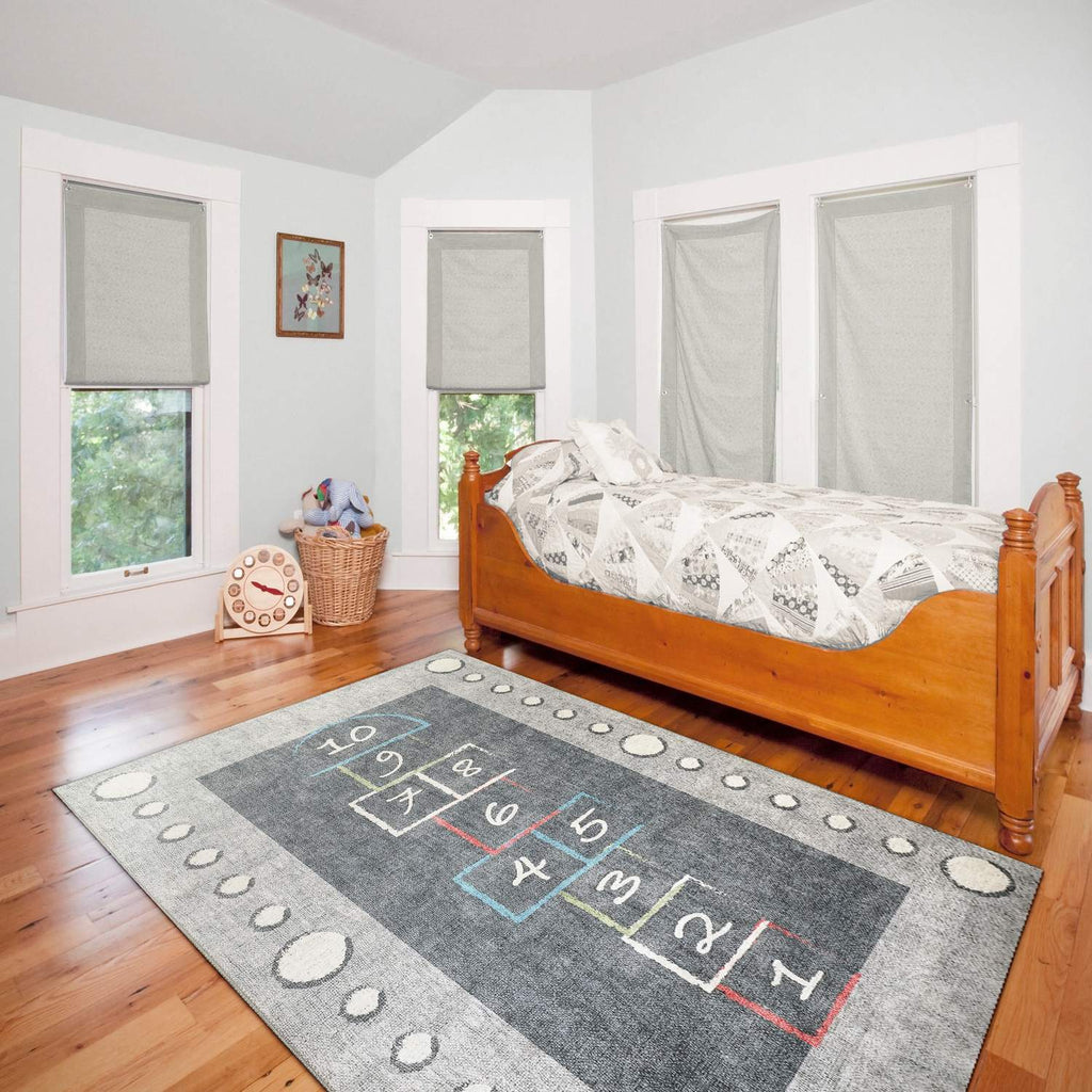dynamic kidz 8083 909 grey rug