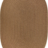 rhody solid poly s025 lt brown rug