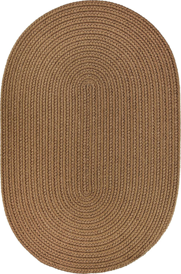 rhody solid poly s025 lt brown rug