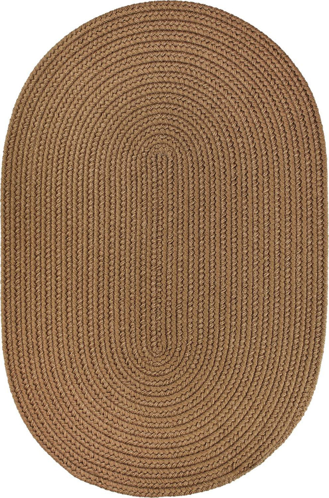 rhody solid poly s025 lt brown rug