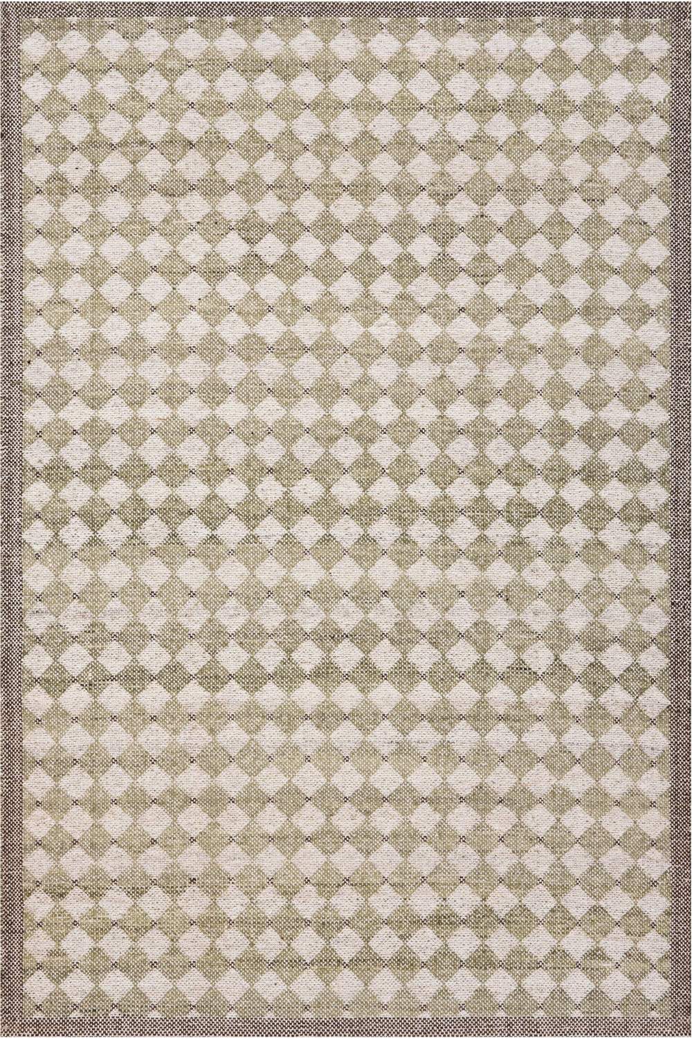 dash albert poppy da2746 sage green woven flatwoven polyester rug