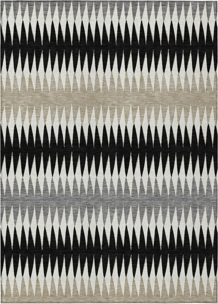 addison chantille acn867 black rug