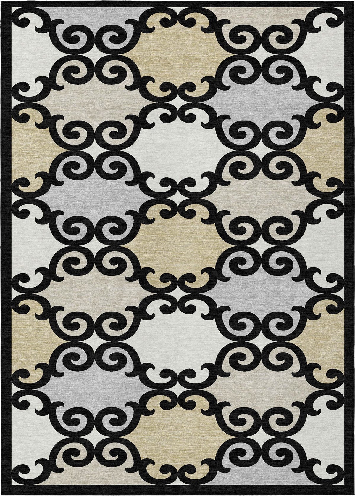 addison chantille acn883 black rug