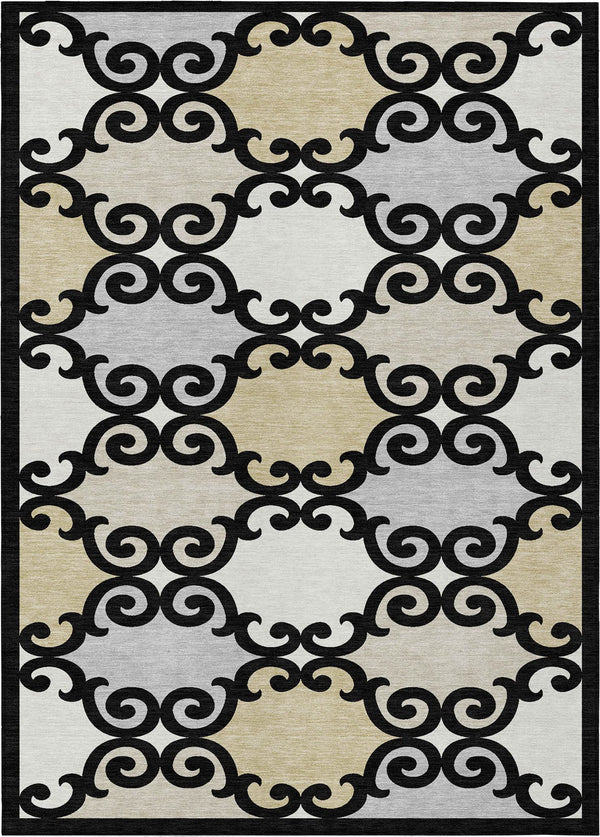 addison chantille acn883 black rug