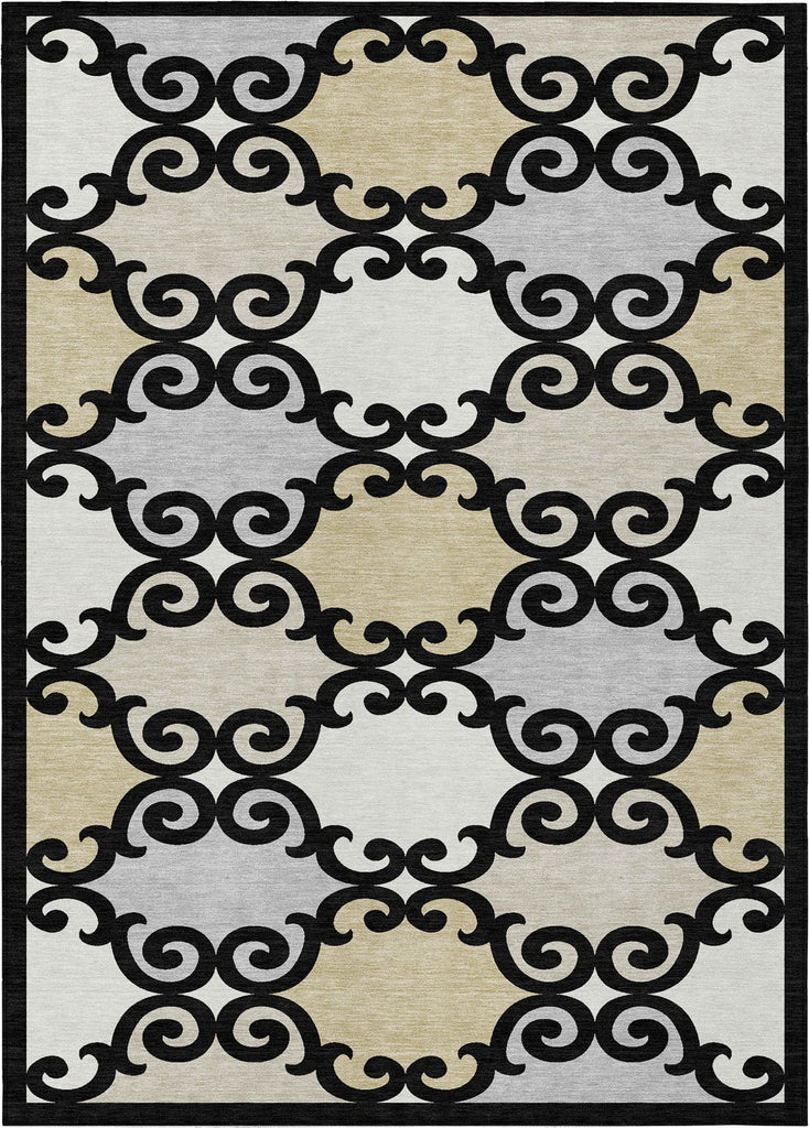addison chantille acn883 black rug