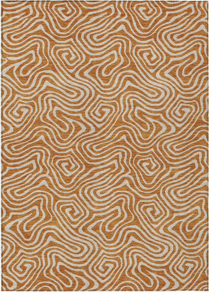 addison chantille acn1030 paprika rug