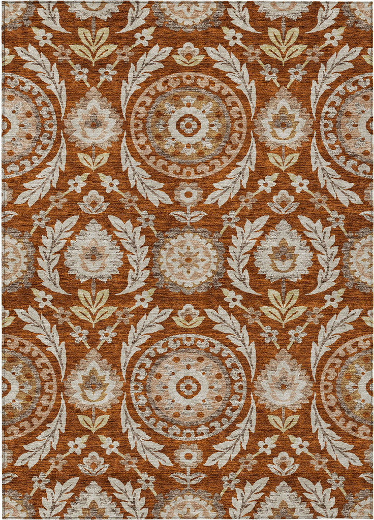 addison chantille acn751 paprika rug