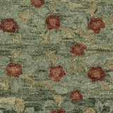 dash albert milord da2569 green hand tufted wool rug