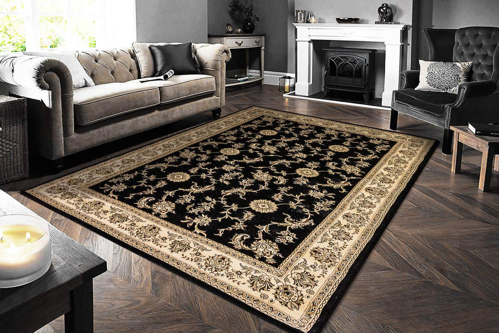 dynamic rugs legacy 58017 090 black rug