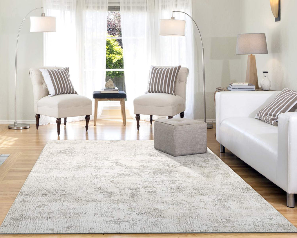 dynamic quartz 27061 100 ivory rug