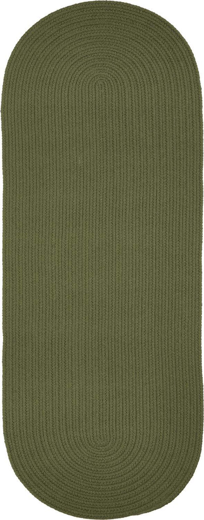 rhody solid poly s017 olive rug
