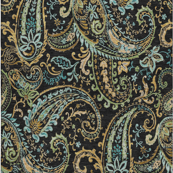 addison mayfield amf533 black rug