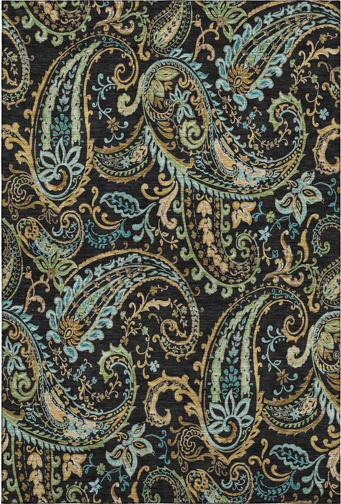 addison mayfield amf533 black rug