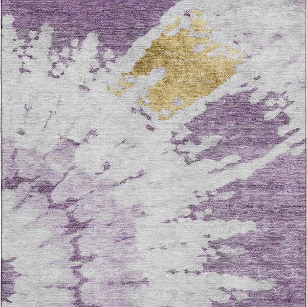 addison mayfield amf614 purple rug