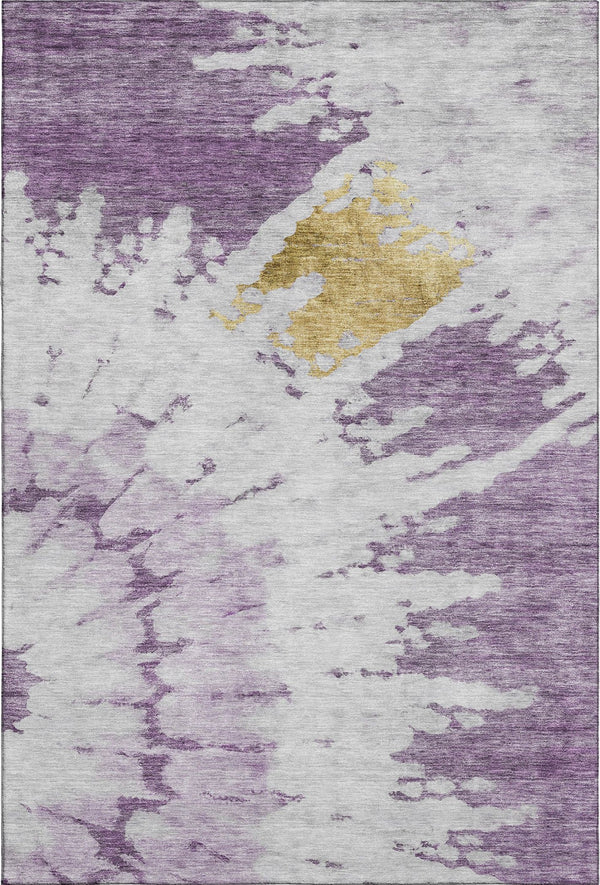 addison mayfield amf614 purple rug