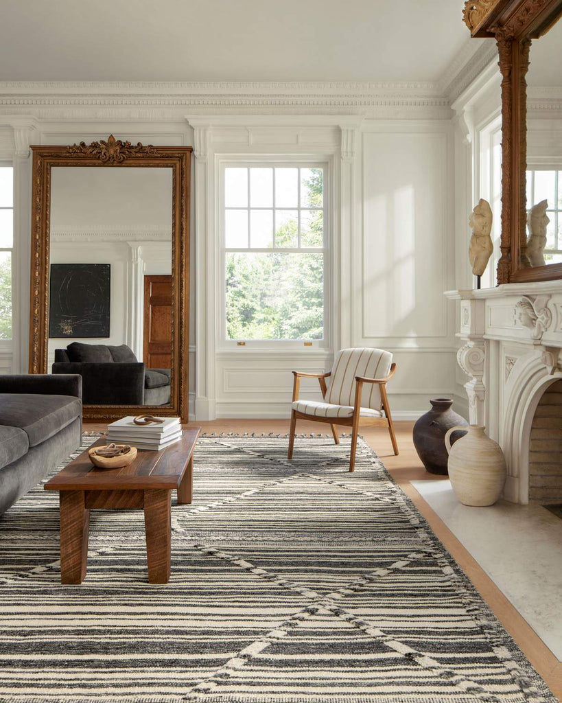 loloi rugs iman ima 01 ivory charcoal rug