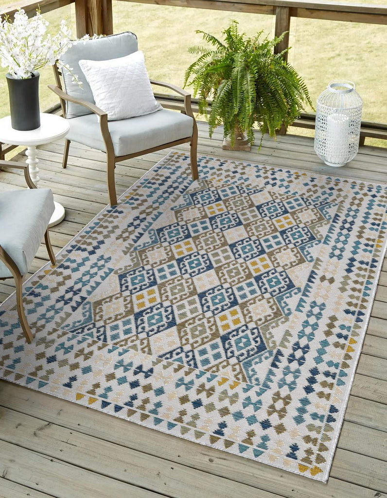 kas oriental dahlia 1402 blue rug