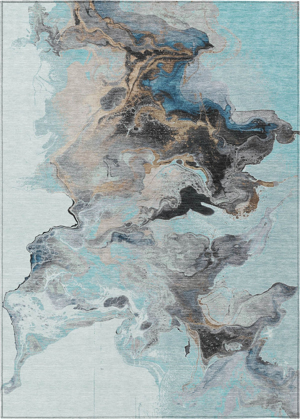 addison chantille acn1688 teal rug