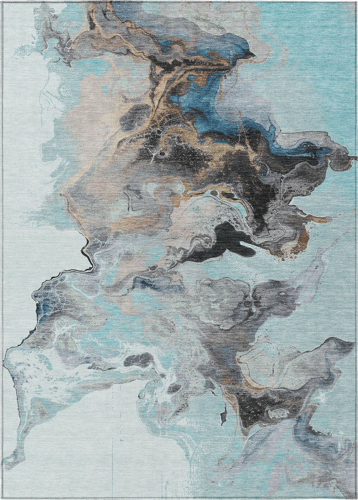 addison chantille acn1688 teal rug