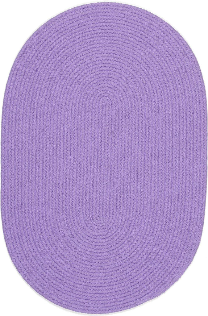 rhody happy braids hb15 solid violet rug
