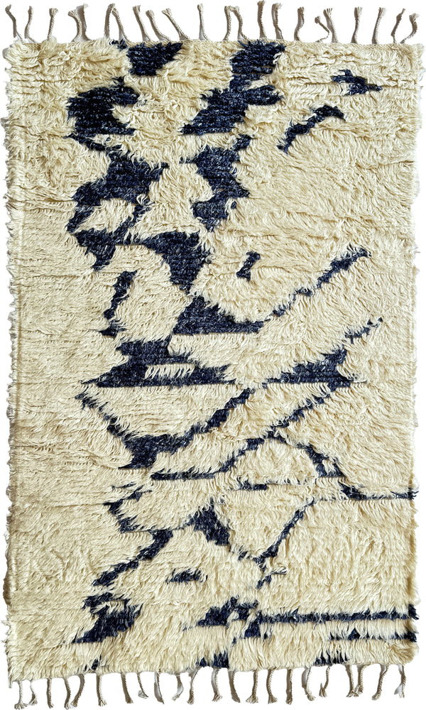 capel roamer 2100 cream dk blue rug