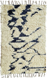 capel roamer 2100 cream dk blue rug