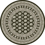 dynamic rugs ancient garden 57102 3636 charcoal rug