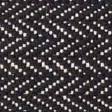 dash albert herringbone da970 black rug