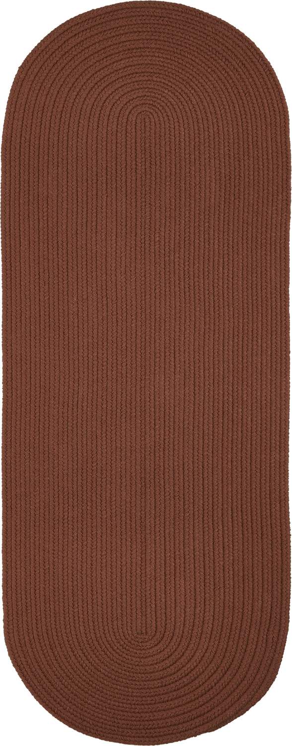 rhody solid poly s019 almond rug