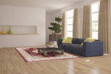dynamic rugs brilliant 7201 330 red rug