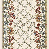 dynamic rugs ancient garden 57084 6464 ivory rug
