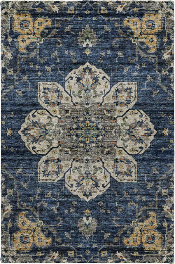 dalyn silk road sr6 navy rug