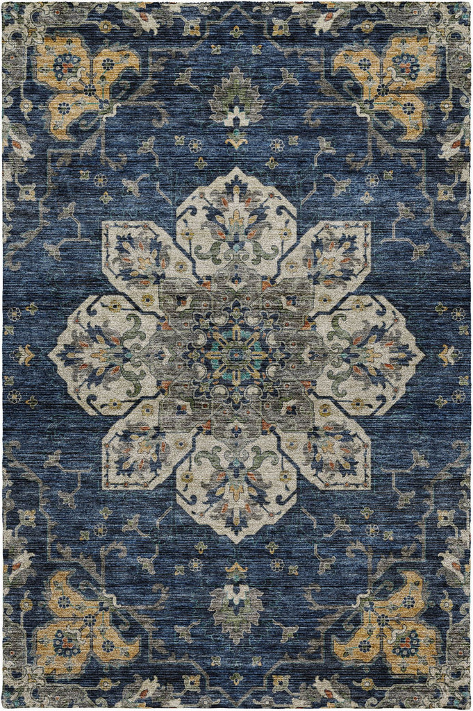 dalyn silk road sr6 navy rug