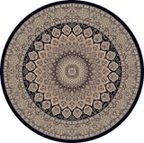dynamic rugs ancient garden 57090 3484 navy rug