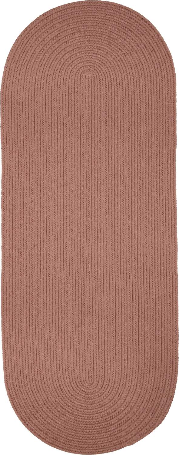 rhody solid wool s106 old rose rug