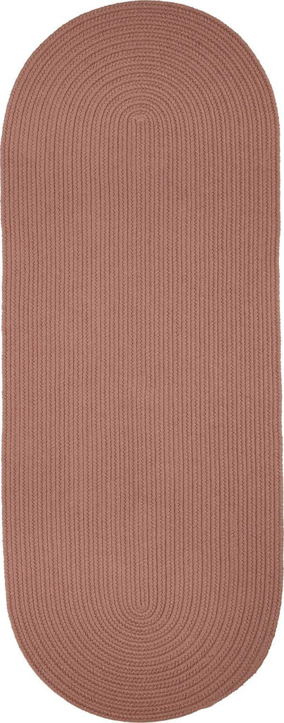 rhody solid wool s106 old rose rug