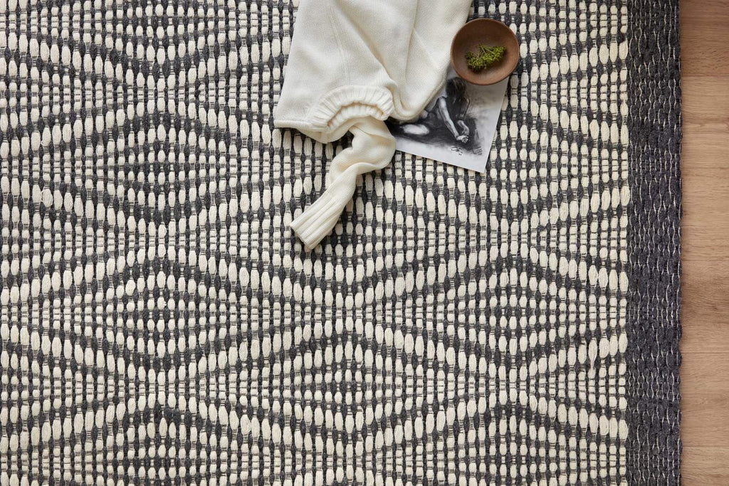 loloi rugs kenzie knz 01 ivory charcoal rug