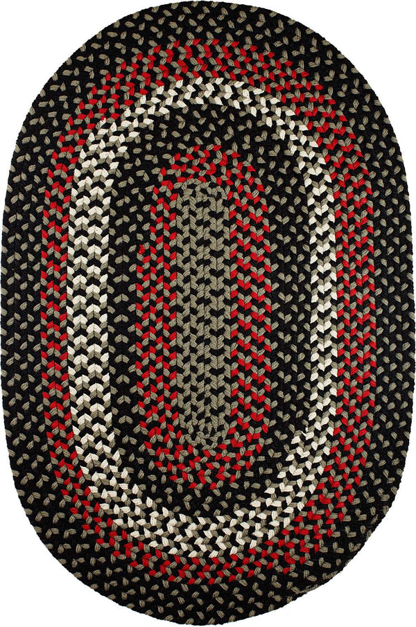 rhody rug manhattan ma84 black satin rug