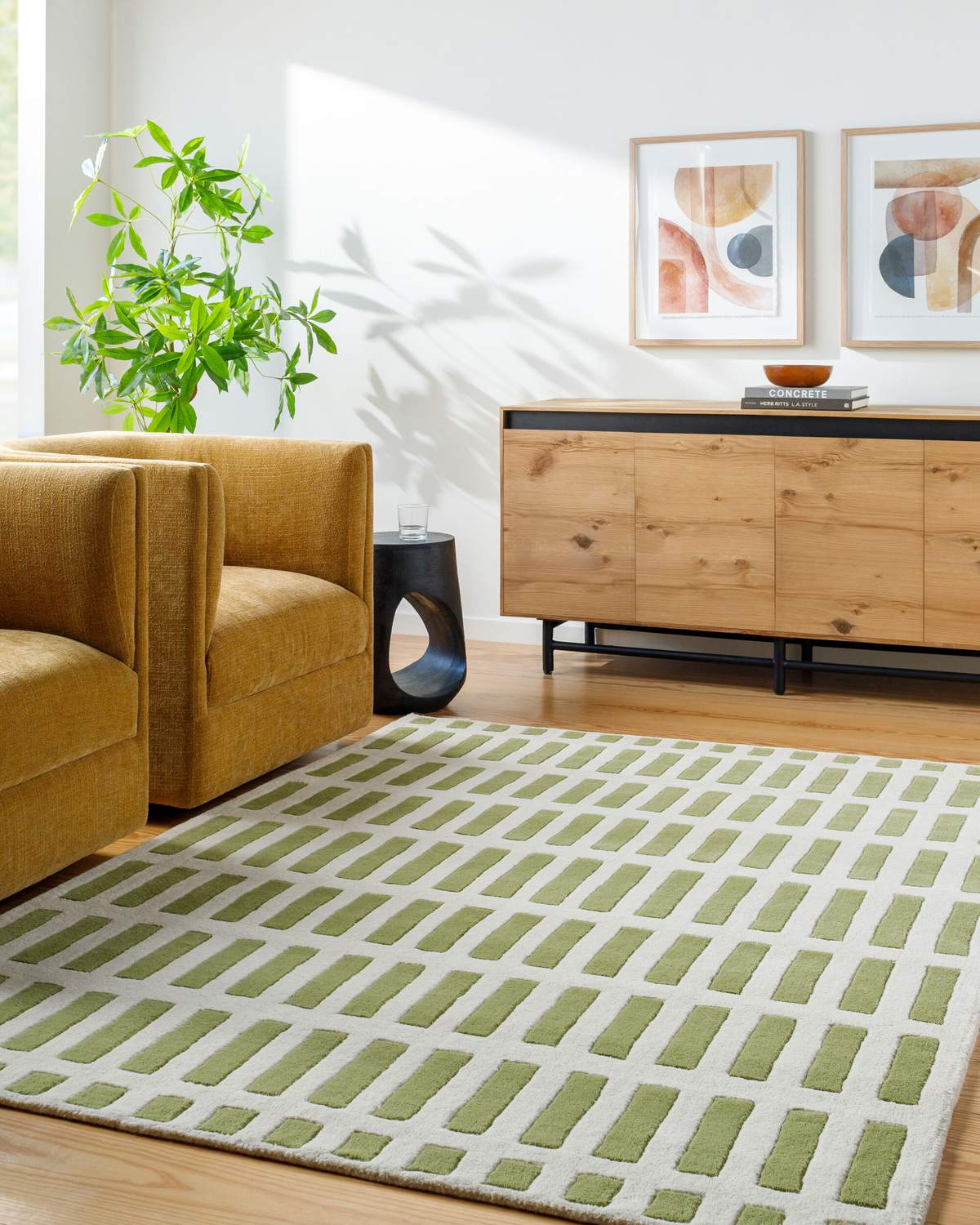 surya jason wu jsw 1001 sage green rug