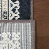 dynamic rugs ancient garden 57102 3636 charcoal rug
