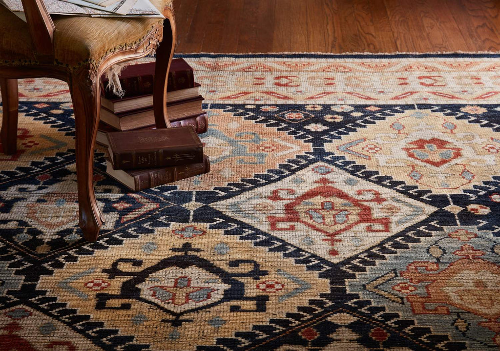 loloi rugs heirloom hq 01 navy multi rug