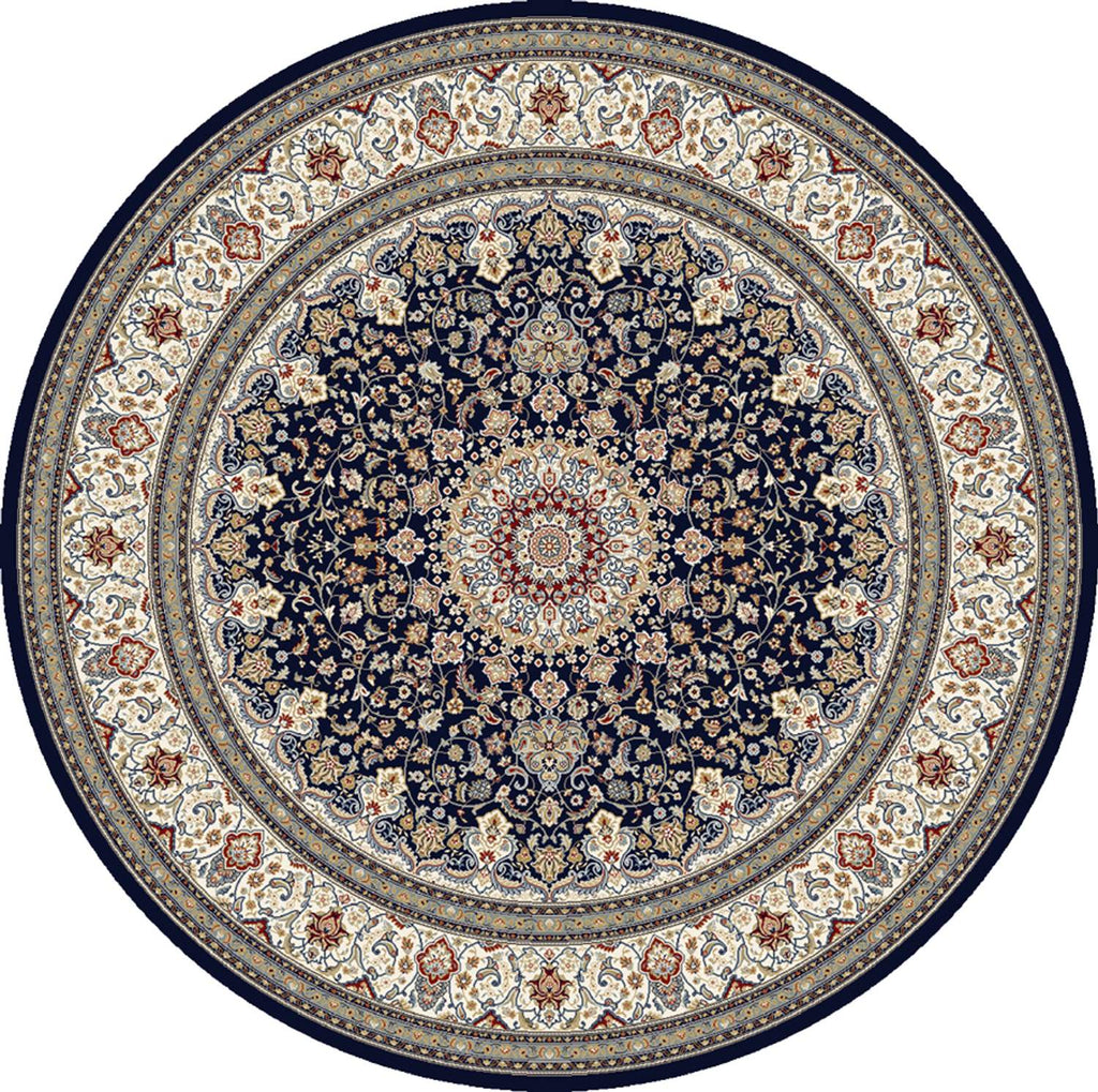 dynamic rugs ancient garden 57119 3434 blue rug