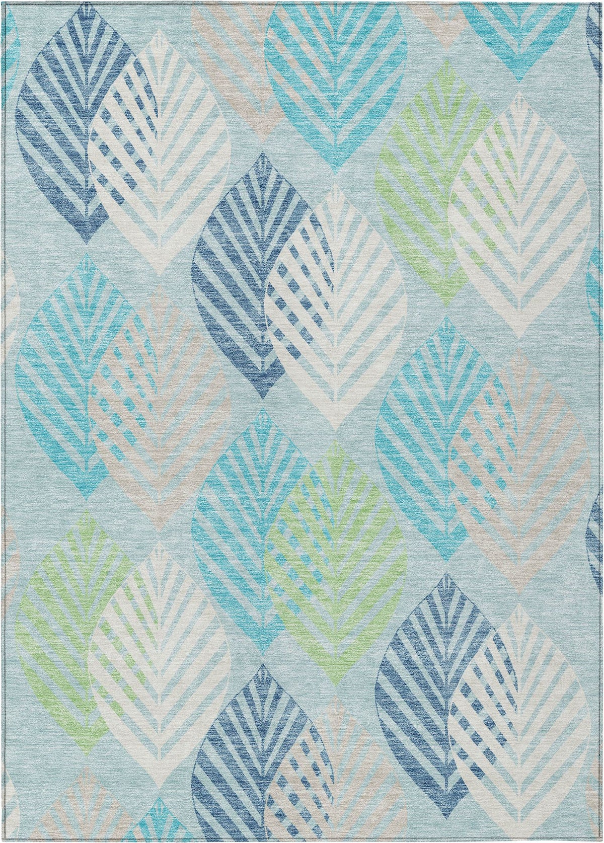 addison chantille acn744 teal rug